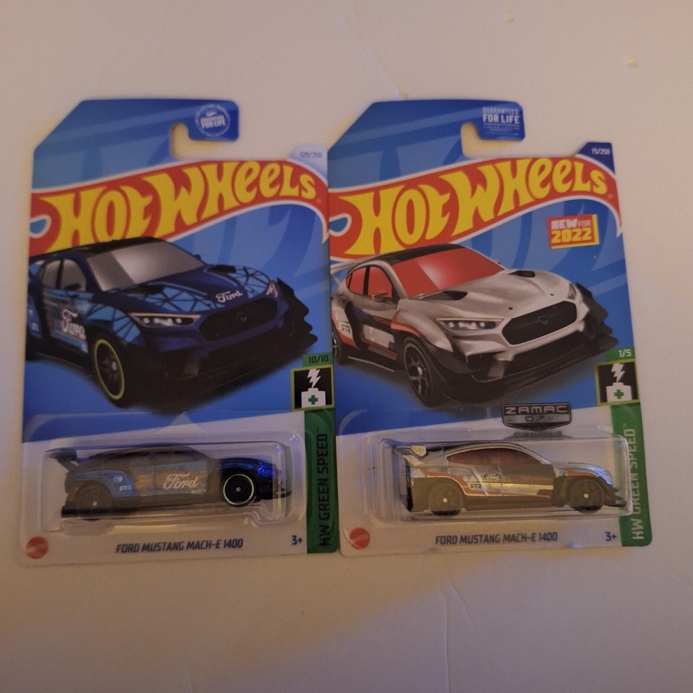 2022‎ Hot Wheels Factory Sealed Zamac Ford Mustang Mach-E 1400  & Treasure Hunt
